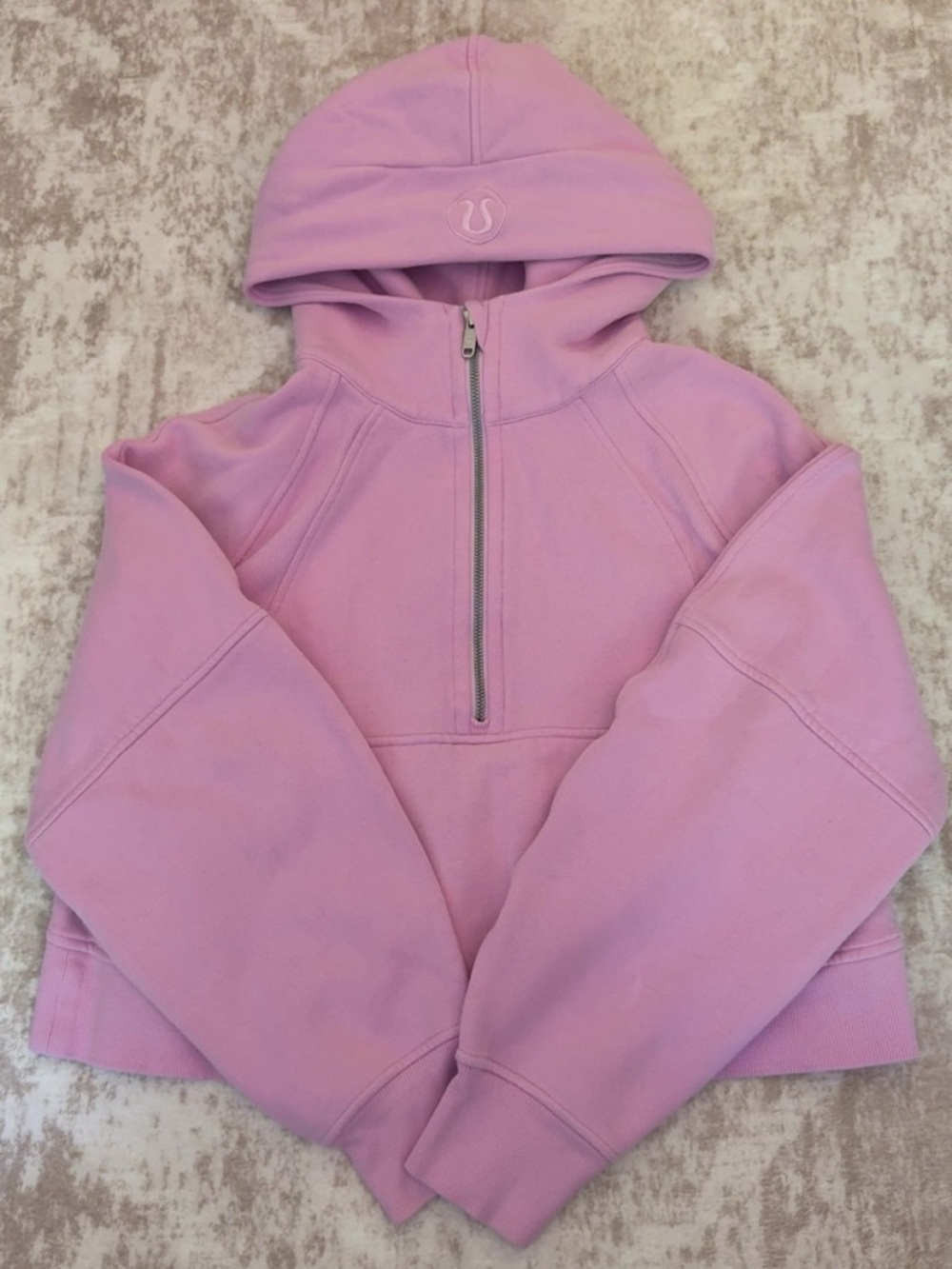 Lululemon Scuba Half-Zip Hoodie Vita Pink XS/S